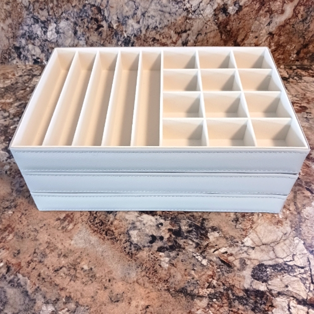 Jewelry Drawer Trays 3 Stackable - 2 styles